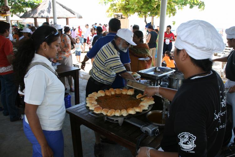 Bhatara watersport outside catering, bali indian restauran, indian food restaurant in bali