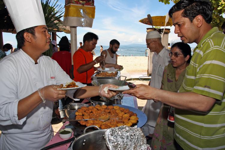 Bhatara watersport outside catering, bali indian restauran, indian food restaurant in bali