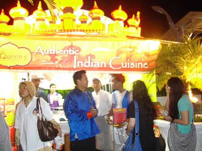 Asean plus culinary at discovery mall kuta party, bali indian restaurant, indian food restaurant in bali