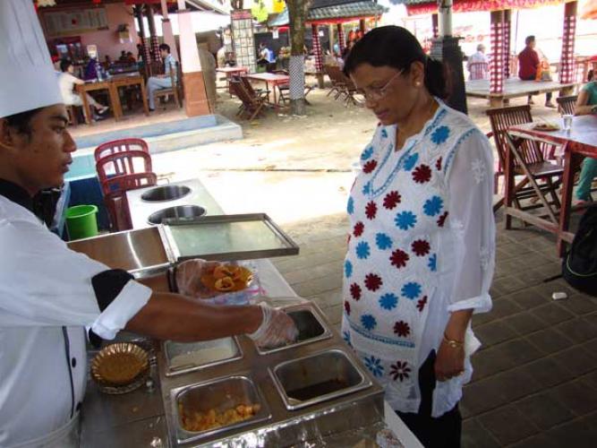 Bhatara watersport outside catering, bali indian restauran, indian food restaurant in bali