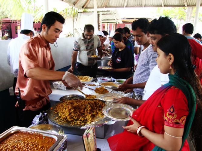 Bhatara watersport outside catering, bali indian restauran, indian food restaurant in bali