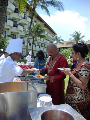 Galla dinner at hotel, bali indian  restaurant, indian food restaurant in bali 