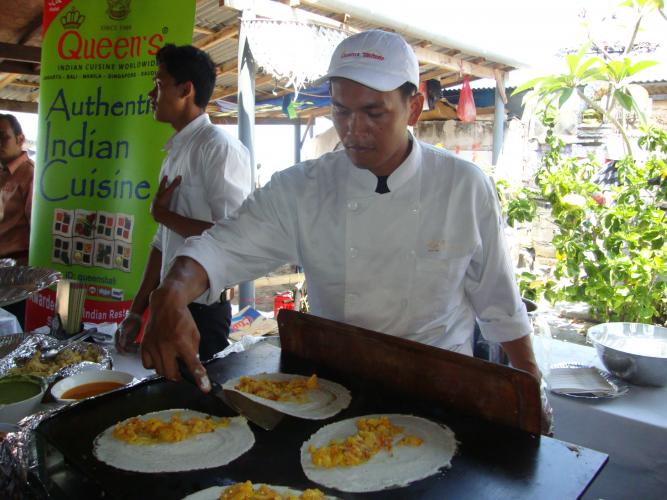 Shiwa sampurna watersport outside catering, bali indian restauran, indian food restaurant in bali