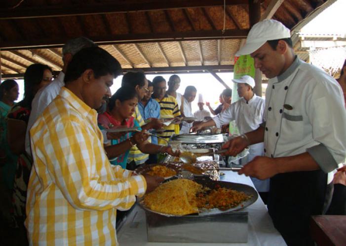 Shiwa sampurna watersport outside catering, bali indian restauran, indian food restaurant in bali